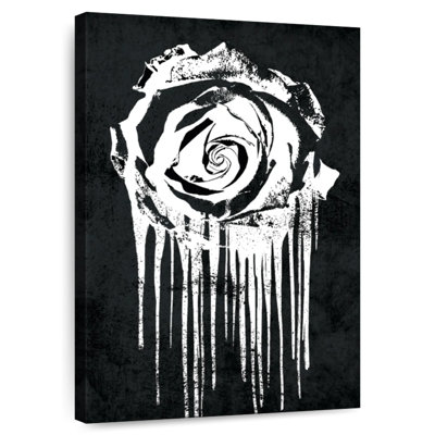 Goutte de peinture Harnek White Rose