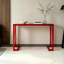 Entrée rouge en acrylique transparent-130059255