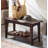 Ajwad 36"W Cottage Beach House Design Wall Mounted Coat Rack and Bench Set with Storage-884106912