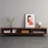 Walnut TV Stand with Cabinets Storage-995703164