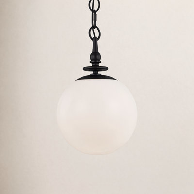 Renatet Single Globe Pendant by Thomas O'Brien
