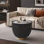 Table basse d'appoint moderne en cuir PU-980885947
