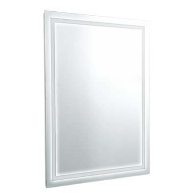 Miroir de salle de bain avec éclairage Zenith