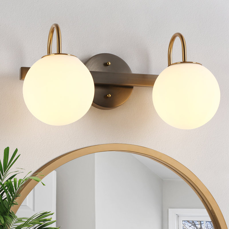 Éclairage pour meuble-lavabo à 2 lumières à intensité variable Breeana