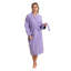 Peignoir mi-mollet 100% coton gaufré avec poches-828532507