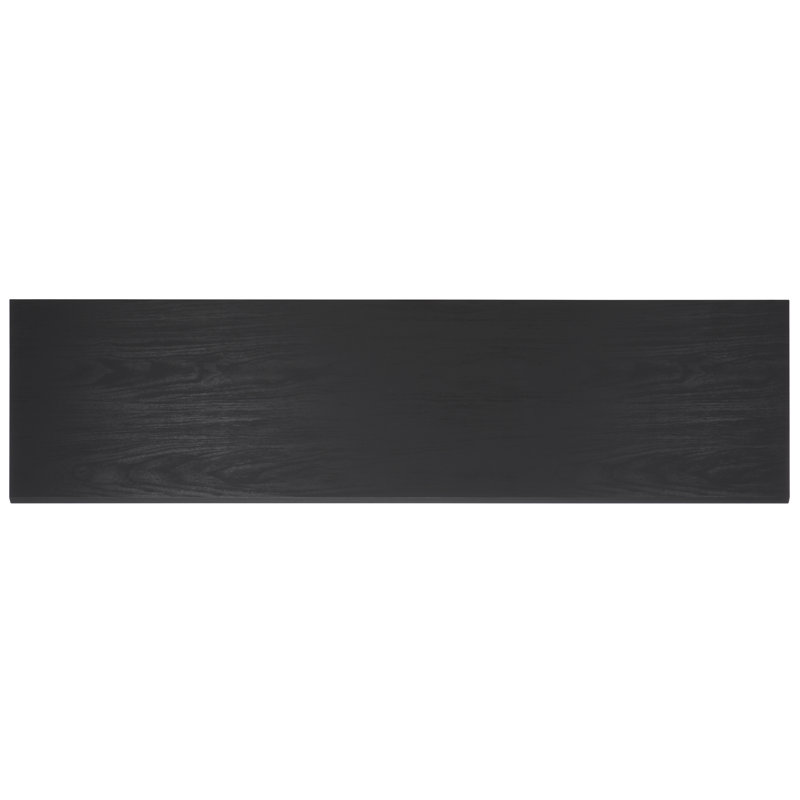 Johnye Storage TV Stand, Black