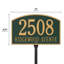 Plaque d'adresse pour pelouse sur 2 lignes Legacy-846377634-846377656