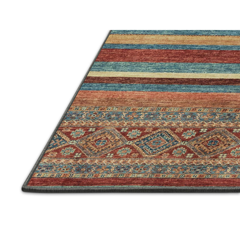 Abstract Indoor Rug, Rectangle 5' x 8'