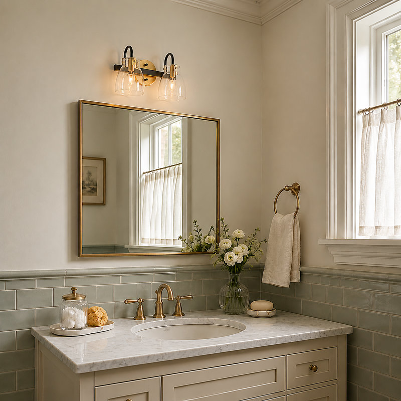 Grossberndt 1/2/3/4-Light Dimmable Vanity Light, 2