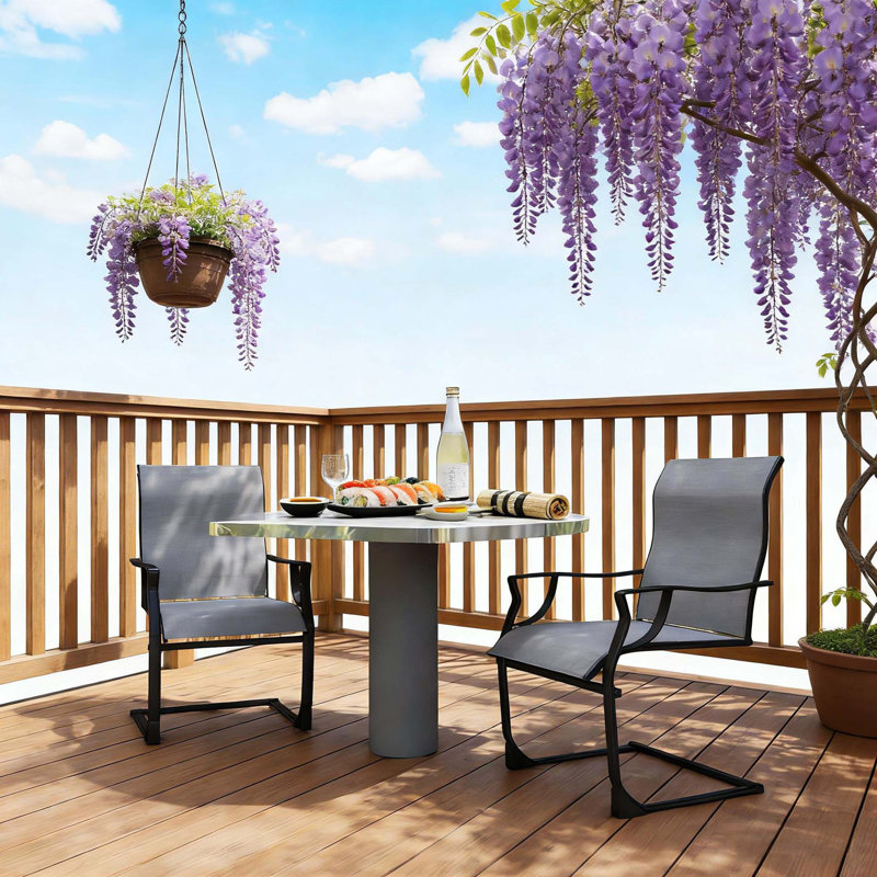 Ensemble de chaises de patio polyvalentes pour le confort extérieur
