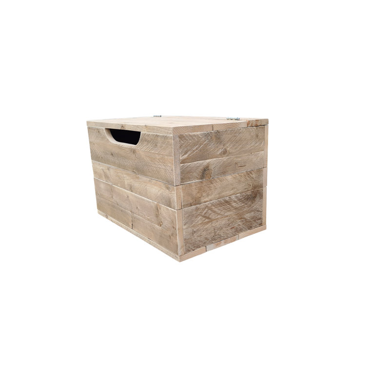 Rebrilliant Solid Wood Storage Bin, 44 x 120 x 50
