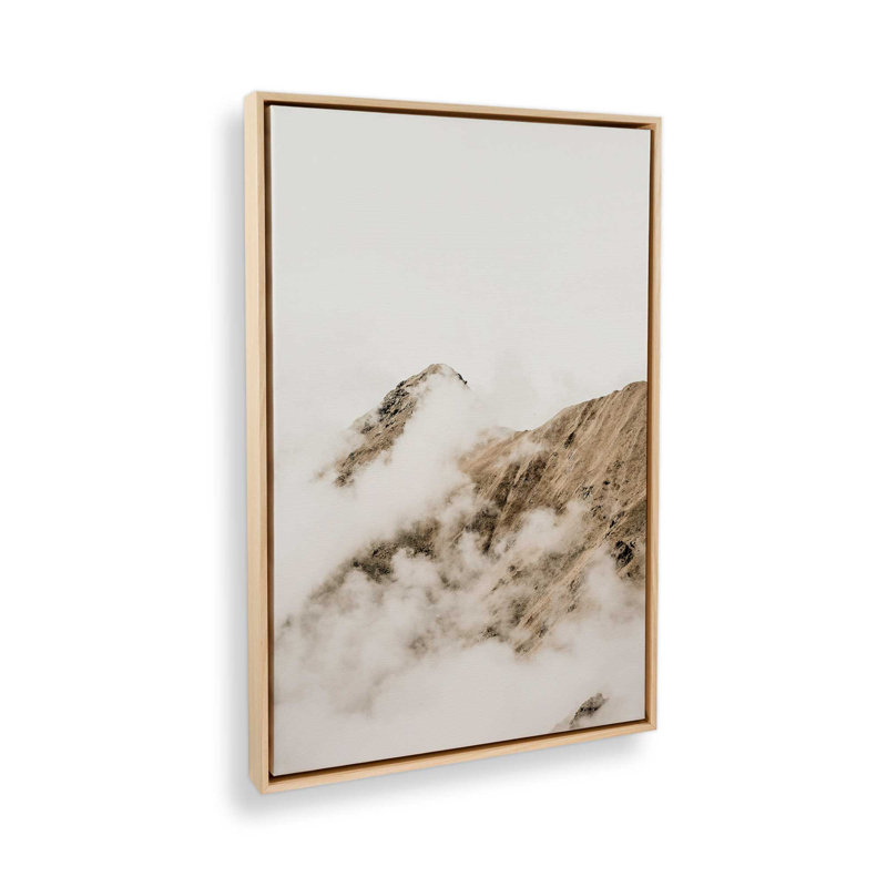 «Hazy Horizons II», reproduction sur toile, Cadre américain en érable flottant, H 36,75 po x l 24,75 po x P 1,75 po