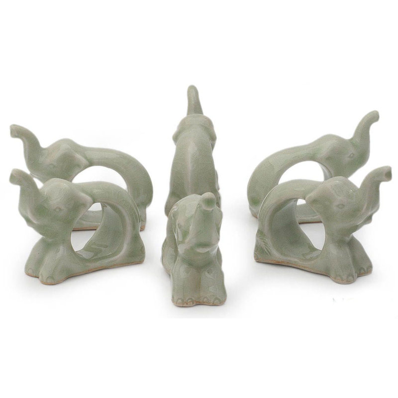 Rond de serviette «Elephant Hello»