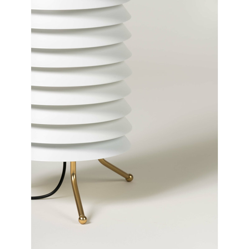 Metal Novelty Lamp, White