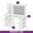 39.5" Makeup Vanity With Light Bulb And 4 Drawers-1570958428