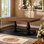 Romantic retro solid wood dining table