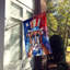 Drapeau patriotique de la maison américaine-112698683