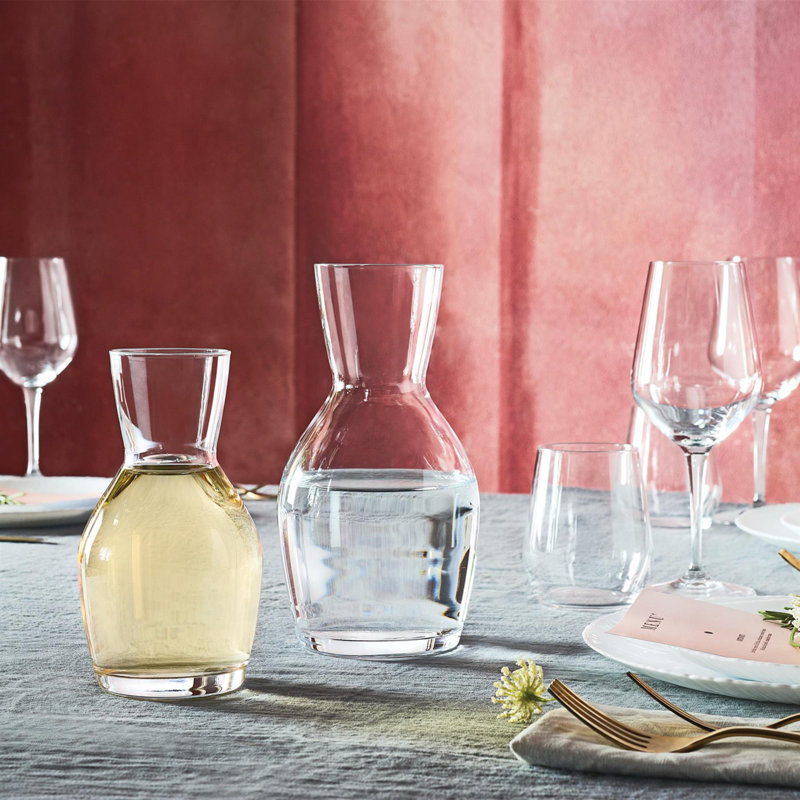 Bormioli Rocco Ypsilon Glass Wine Carafes - 500ml - Pack of 6