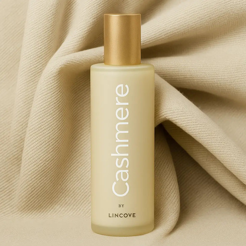 Vaporisateur de pièce de luxe Cashmere de Lincoln, infusé de parfums naturels, 4 oz liq.