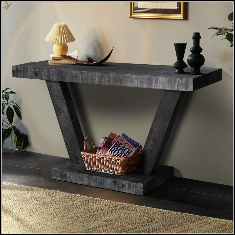 60 Inches Vintage Distressed Wood Entryway Bench With 2-Tier Storage, Rustic Wide Design For Hallway And Living Room