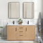 Meuble-lavabo double 60 po Cloverfield-93496137-93496138