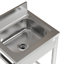 Belfry Kitchen Cybele 500mm W Single Bowl Stainless Steel Kitchen Sink with 2 Faucet Holes