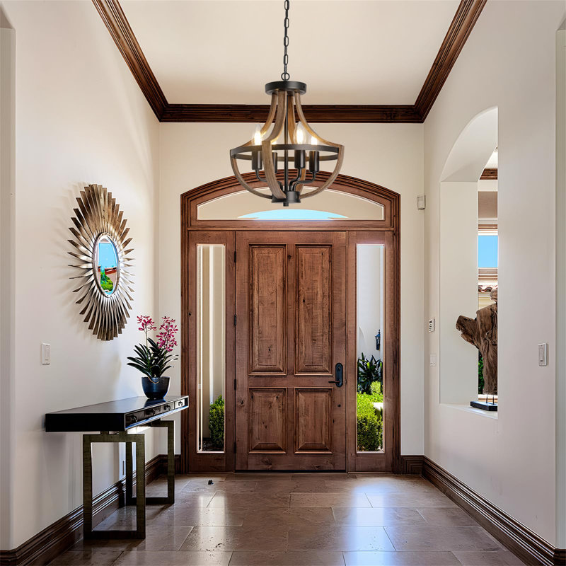 4-Light Empire Chandelier