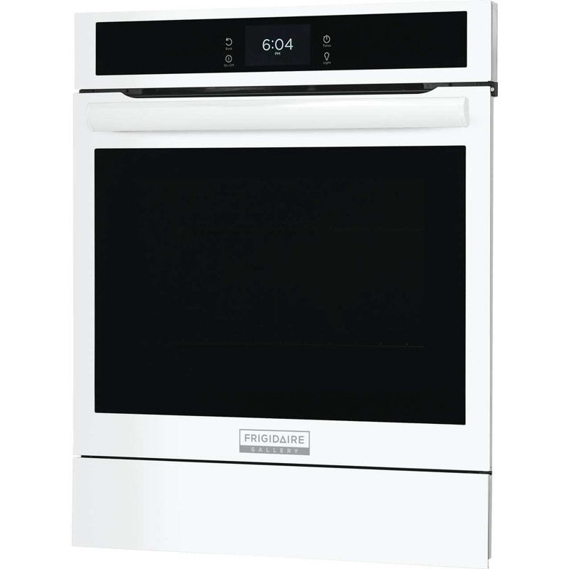 Frigidaire Gallery24" 2.8 cu. ft Self-Cleaning Convection Electric Single Wall Oven, White