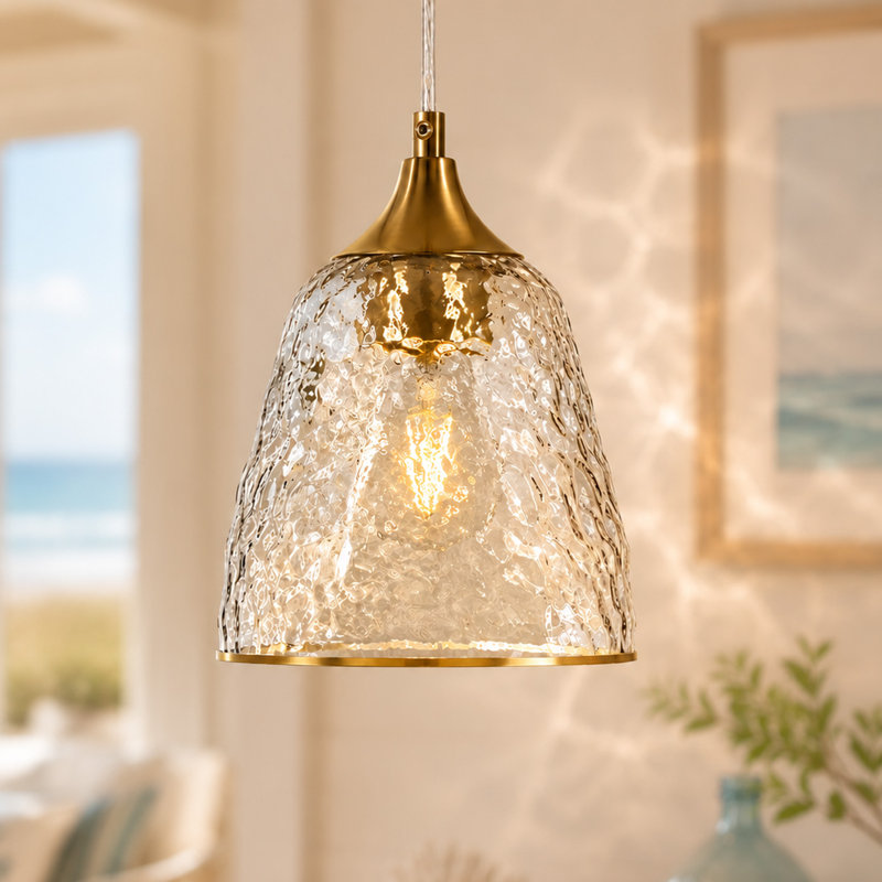 Mini-luminaire suspendu simple 1 lumière Amedeo