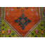 Geometric Traditional Orange Rug 4x8