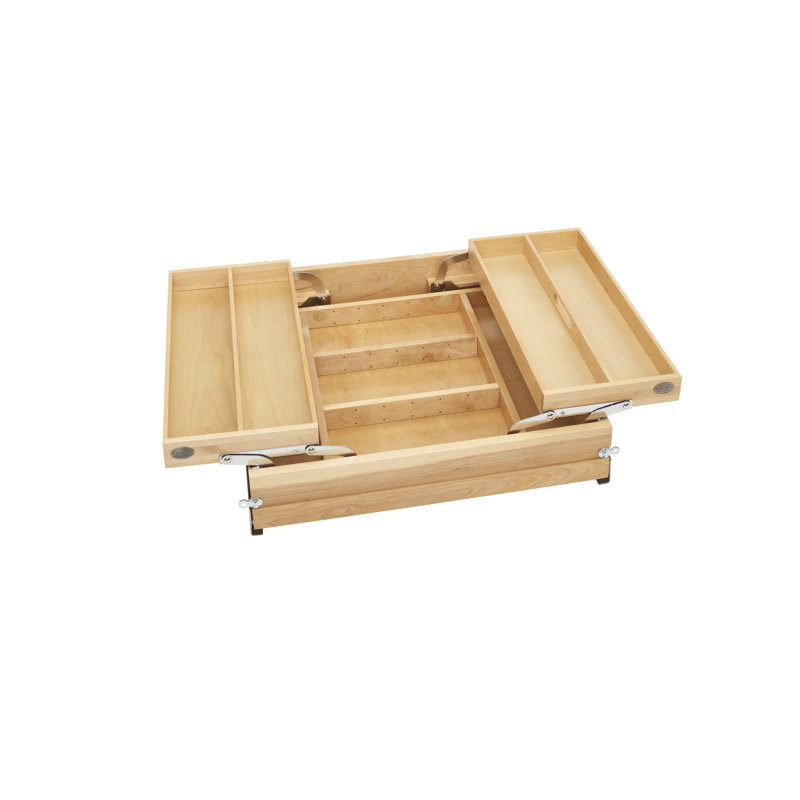 Système de tiroir d'armoire de remplacement en bois à fermeture en douceur MAX