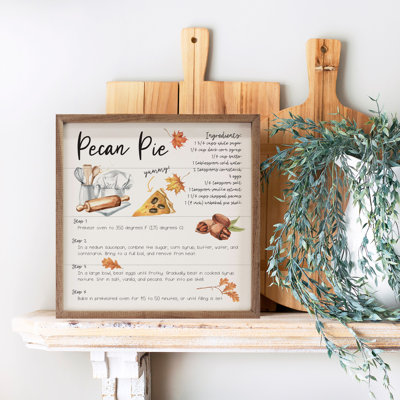Recette Tarte aux pacanes - blanc