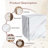 4-in-1 Folding Sewing Table with Lockable Wheels