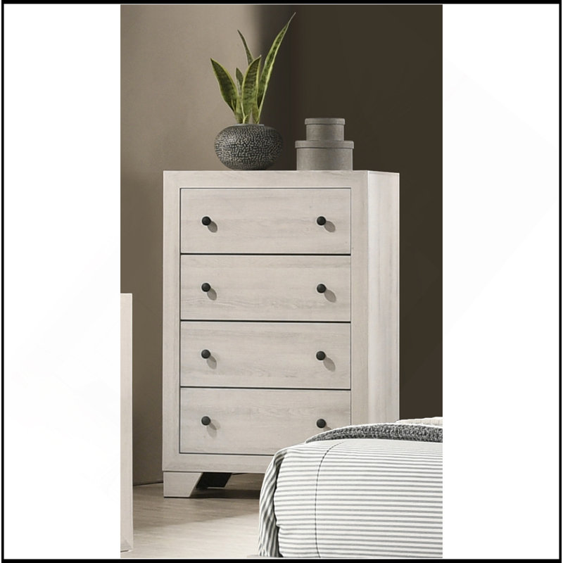 Mobilier de chambre à coucher 1Pc Rustic, Blanchies