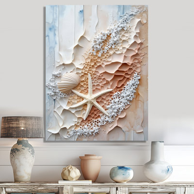 «Treasures of the Tide III», art mural sur toile océan