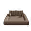 Canapé-lit Lazy, canapé-lit pliable multifonctionnel 78,7 po, canapé-lit rembourré en mousse 3-en-1