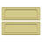 9 in x 3 in Brass Mail Slot-14482766