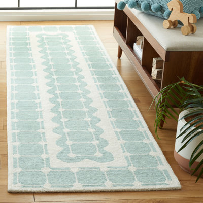 Tapis oriental en laine / coton touffeté à la main Darinesha