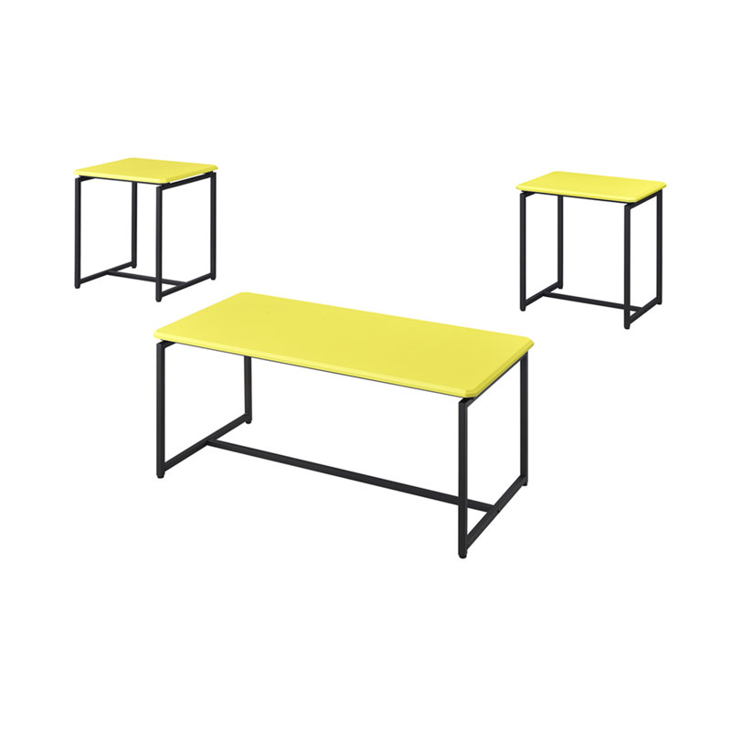 Coffee Table, Jaune / Noir
