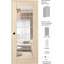 Intérieur en verre manufacturé Avon 5 Lite facile à faire soi-même comme une porte pré-montée-112697809-112697811-112697812