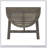 WESTMONT HALF-ROUND BISTRO TABLE, GREY
