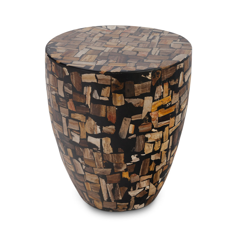Petrified End Table