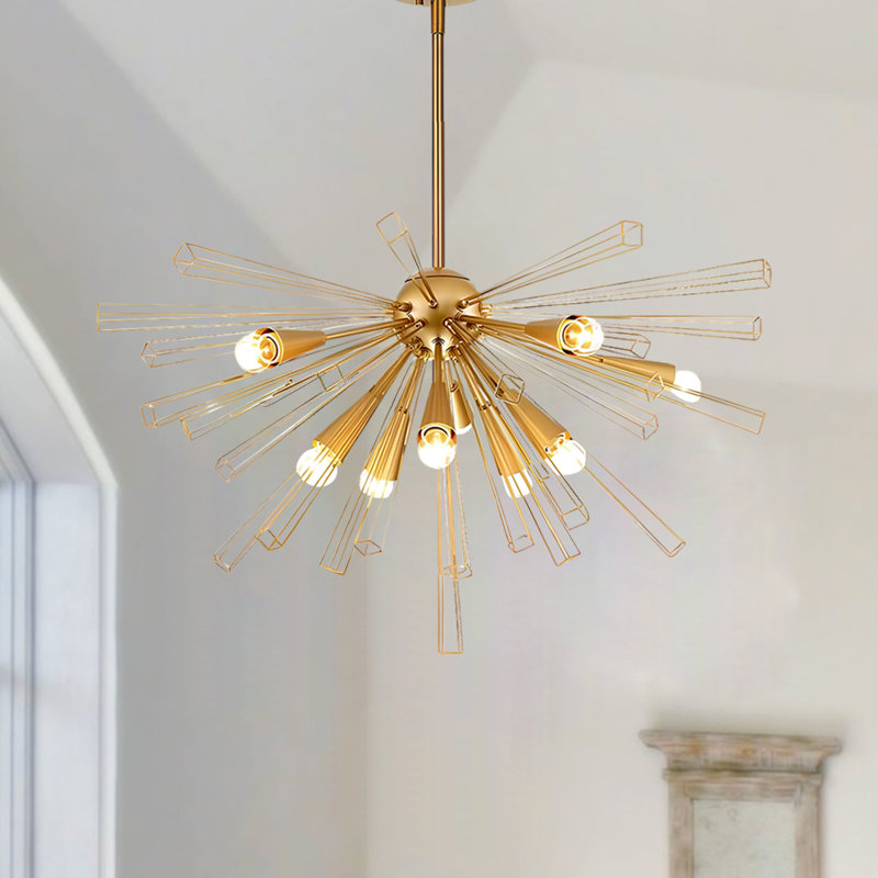 Lustre sphérique Spoutnik à 9 lumières Erbes