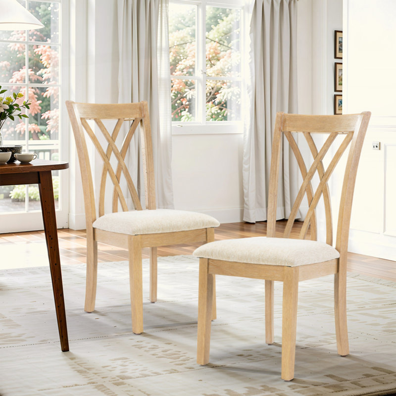 Chaise de salle à manger en bois