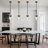 Levona 1 - Light 5.1" Wide Pendant with Hammered Glass for Kitchen Island-2104462132-2085483604