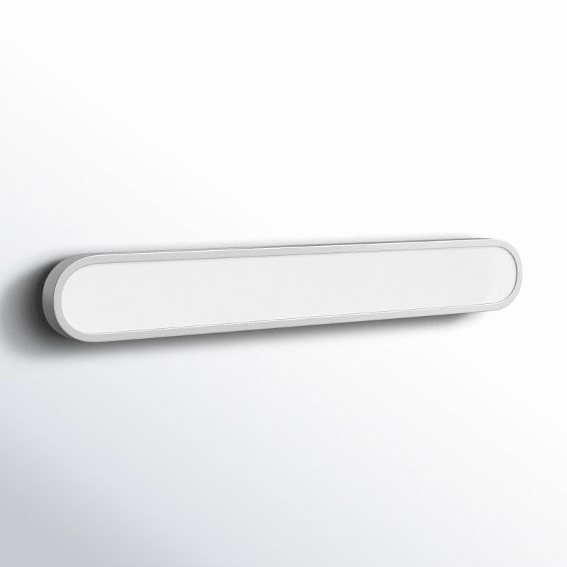 Dimmable LED Bath Bar, White/Satin Nickel