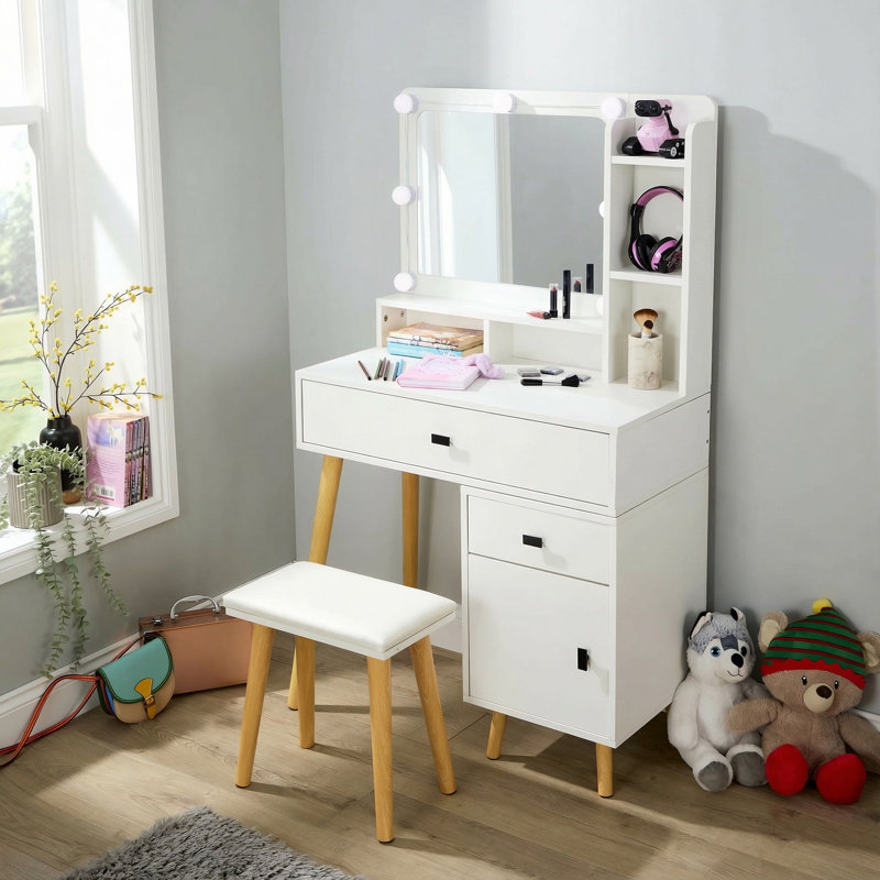 Dressing Table with Mirror