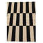 Tapis noir et blanc 3x4 Pinkerton