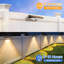 Solar Landscape Lamp - Warm Light Led Lighting For Lawns And Walkways