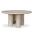 Cadence Round Solid Oak Dining Table-1021313839